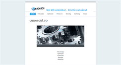 Desktop Screenshot of cunoscut.ro